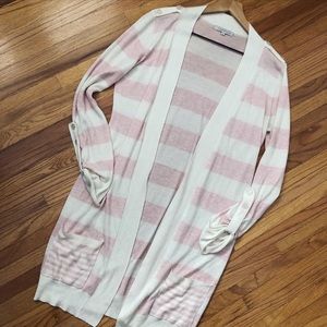 Long Open Cardigan Sweater